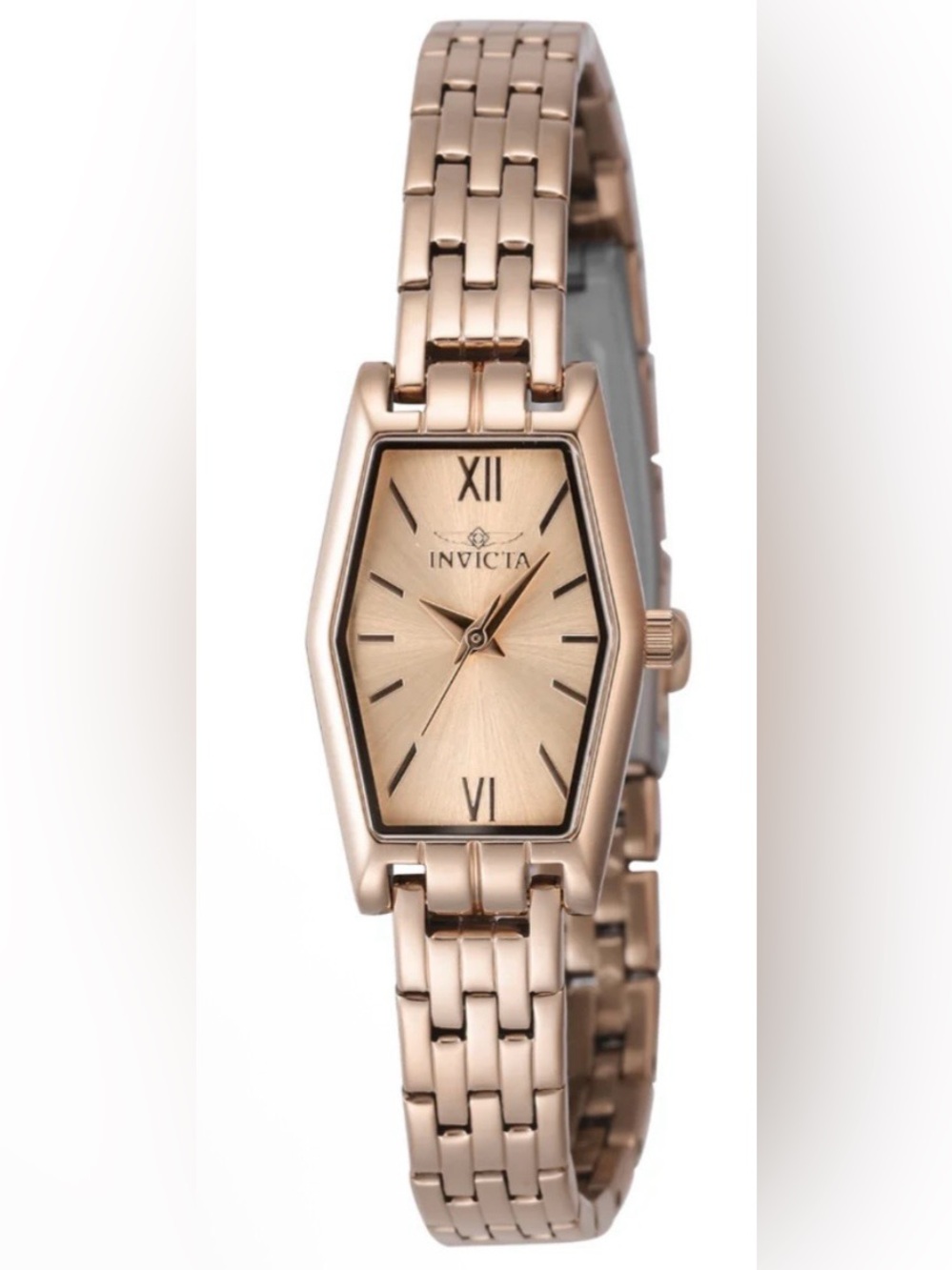 Invicta Rose Gold Tonneau Women's Bracelet Watch model 48129